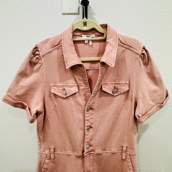 PAIGE Pink Jumpsuit - Picture 2 of 16